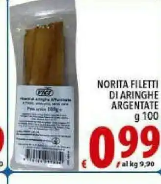 Iper Triscount Norita Filetti Di Aringhe Argentale offerta