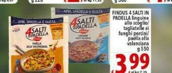 Gros Findus 4 Salti In Padella Linguine Allo Scoglio offerta