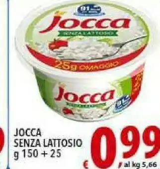 Gros Jocca - Jocca Senza Lattosio 175 G(ml) offerta