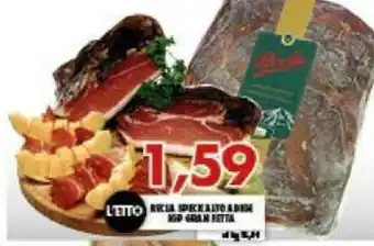 Gros Recla Speck Alto Adige Igp offerta