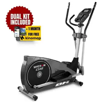 Bicicletta elittica mycron c180 g2382ump - 18 kg - falcata 44 cm + dual kit