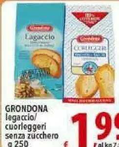 Iper Triscount Grondona - Lagaccio Antica Genova Pane E Cioccolato 250 G(ml) offerta
