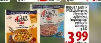 Iper Triscount Findus 4 Salti In Padella Linguine Allo Scoglio offerta