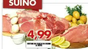 Gros Ma Supermercati Fettine Di Coscio Di Suino offerta