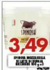 Gros Spinosa Mozzarella Di Latte Di Bufala offerta