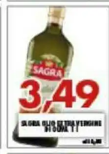 Gros Sagra Olio Extra Vergine Di Oliva 1000 G(ml) offerta