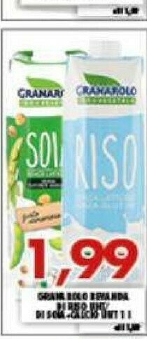 Gros Granarolo Bevanda Di Riso Uht offerta