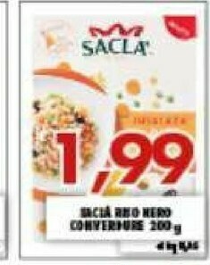 Gros Saclà Riso Nero Con Verdure 200 G(ml) offerta