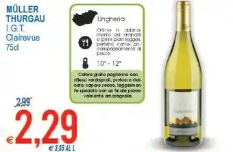 MD Discount Muller Vino bianco offerta