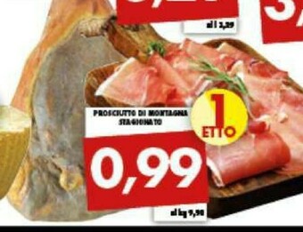 Gros Prosciutto Di Montagna Stagionato offerta
