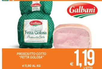 MD Discount Galbani Prosciutto cotto offerta