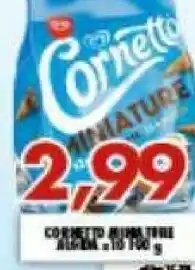 Gros Algida Cornetto Miniature offerta