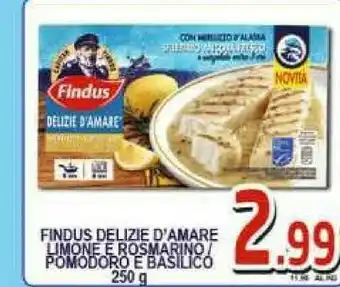 Gros Findus Delizie D'amare Limone E Rosmarino offerta