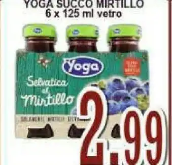 Gros Yoga Preziosa Al Mirtillo Con Mirtilli Selvatici 750 G(ml) offerta
