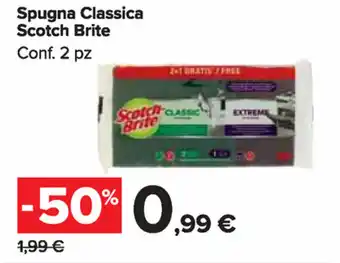 Scotch Brite Spugna Classica 2pz