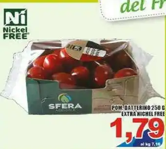 Pomodori Datterino Extra Nichel Free 250 G