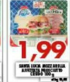 MA Supermercati Galbani Mozzarella Santa Lucia 100 G(ml) offerta