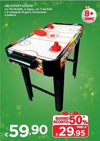Air hockey legend