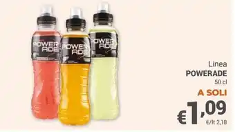 Unes Linea POWERADE 50 cl offerta