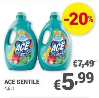 Unes ACE GENTILE 4,6 It offerta