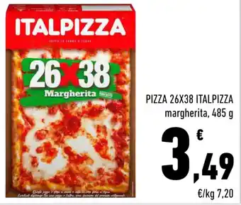 Conad PIZZA 26X38 ITALPIZZA margherita, 485 g offerta