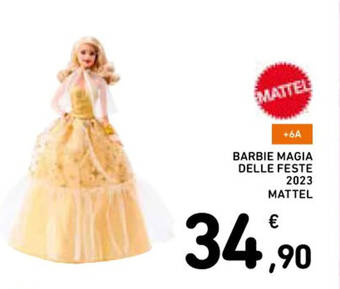 Conad Superstore BARBIE MAGIA DELLE FESTE 2023 MATTEL offerta