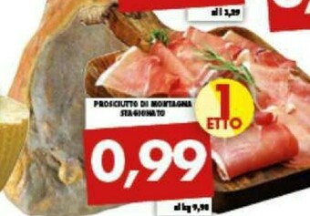 Gros Prosciutto Di Montagna Stagionato offerta
