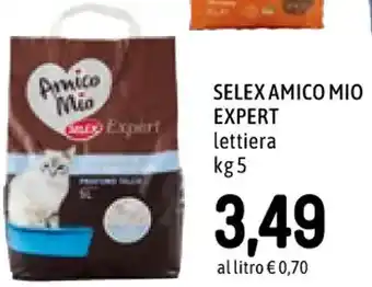 Famila SELEX AMICO MIO EXPERT lettiera kg 5 offerta