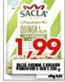 Gros Saclà Quinoa E Bulgur Con Pomodori E Olive 200 G(ml) offerta