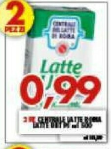 Centrale del latte di roma Latte UHT