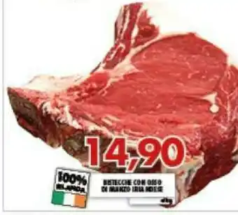 Bistecche Con Osso Di Manzo Irlandese