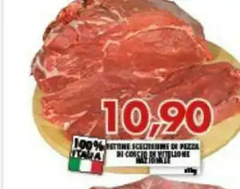 Fettine Sceltissime Di Pezza Di Coscio Di Vitellone Nazionale