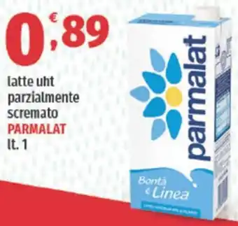 Vivo Supermercati latte uht parzialmente scremato PARMALAT It. 1 offerta