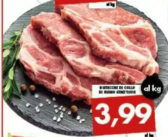 Gros Bistecchi Di Collo Di Suino offerta