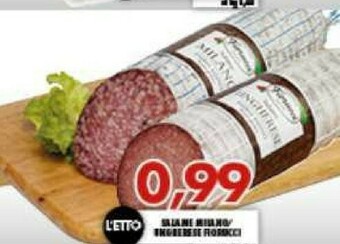 Gros Fiorucci Salame Milano 60 G(ml) offerta