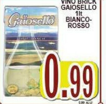 Gros Gaiosello Vino Brick Bianco-rosso offerta