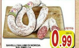 Gros Savelli Salumi Di Norcia Salamella offerta