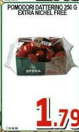 Gros Nichel Free Extra Pomodori Datterino 250g offerta