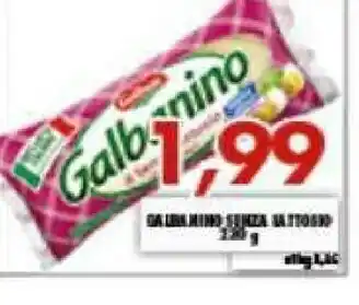 MA Supermercati Galbani Galbani - Galbanino Il Senza Lattosio 230 G(ml) offerta