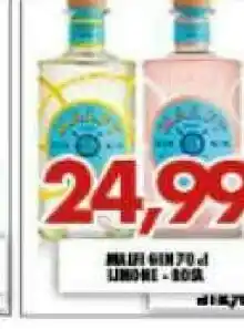 MA Supermercati Malfy Gin Limone / Rosa offerta
