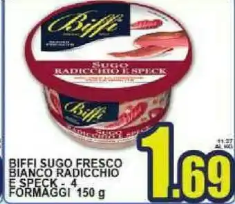 Gros Biffi Sugo Radicchio E Speck 150 G(ml) offerta