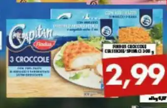 MA Supermercati Findus Croccole Classiche/ Agli Spinaci 300 G offerta