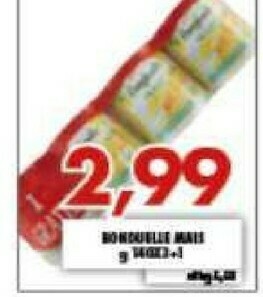 Gros Bonduelle Mais offerta