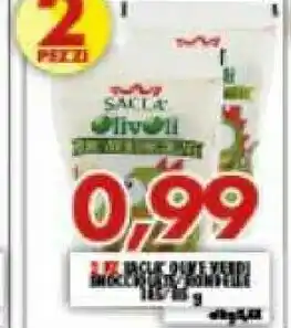 Gros Saclà Saclà - Olivoli Verdi Snocciolate 185 g(ml) offerta