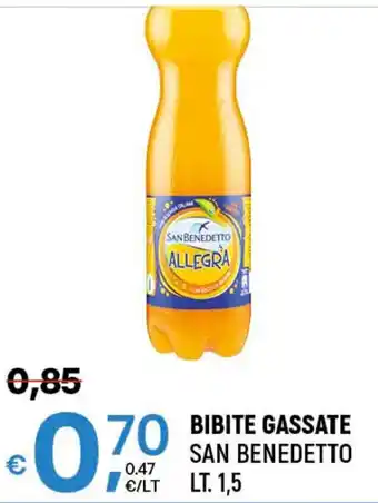 A&O BIBITE GASSATE SAN BENEDETTO lt. 1,5 offerta