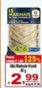 Gros Pizzoli Alici Marinate 80 G offerta