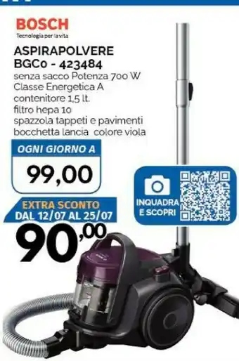 Bosch Aspirapolvere BGC0 423484