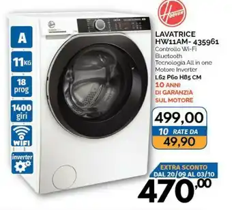 Orizzonte Hoover Lavatrice HW11AM-435961 offerta