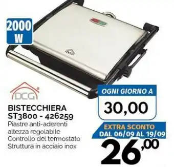 Orizzonte DCG Bistecchiera ST3800 - 426259 offerta