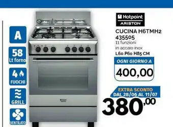 Orizzonte Ariston Cucina H6TMH2 435505 offerta